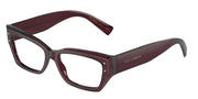 Dolce&Gabbana DG3387 Transparent Violet Eyeglasses
