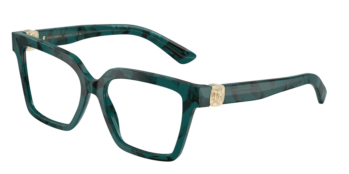 Dolce&Gabbana DG3395 Pearl Havana Petroleum Eyeglasses