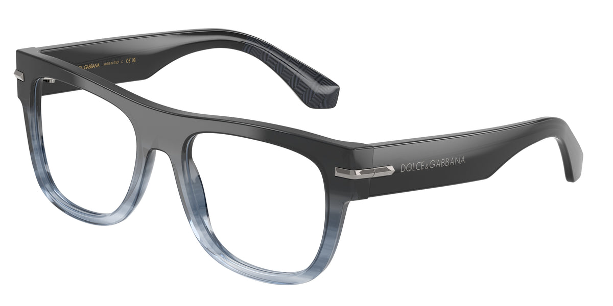 Dolce&Gabbana DG3407 Gradient Striped Blue Eyeglasses