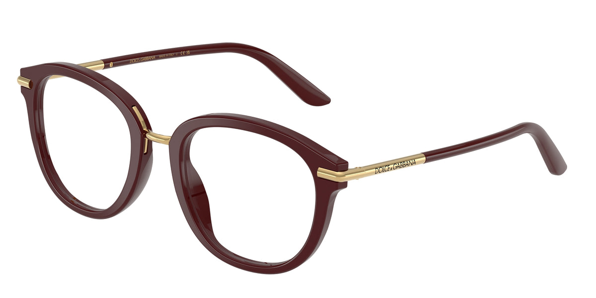 Dolce&Gabbana DG3410 Bordeaux Eyeglasses