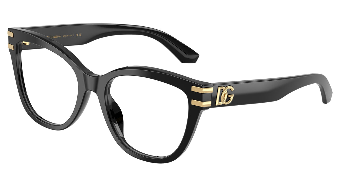 Dolce&Gabbana DG3418 Black Eyeglasses