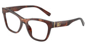 Dolce&Gabbana DG3430 Dark Red Havana Eyeglasses