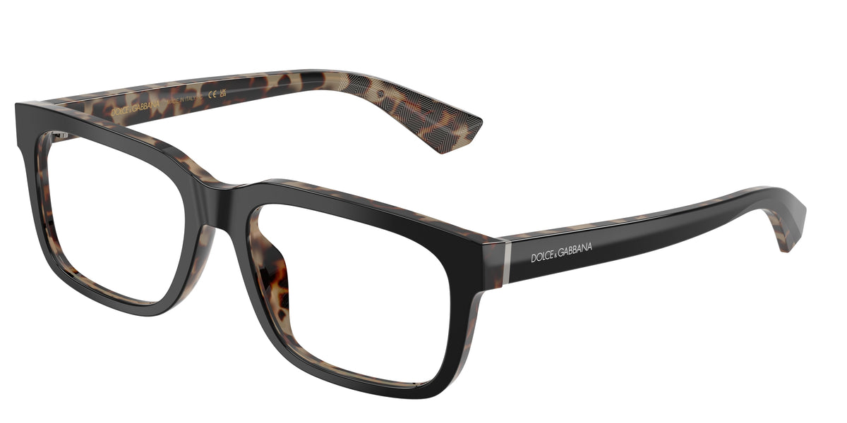 Dolce&Gabbana DG3432 Black On Red Havana Eyeglasses