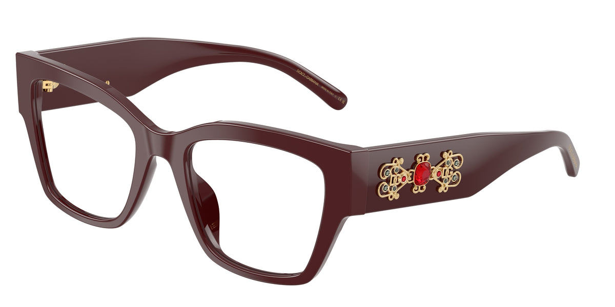 Dolce&Gabbana DG3435B Bordeaux Eyeglasses