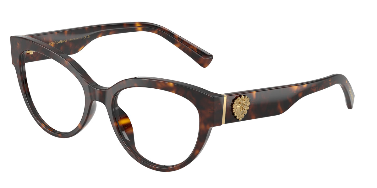 Dolce&Gabbana DG3440 Havana Eyeglasses