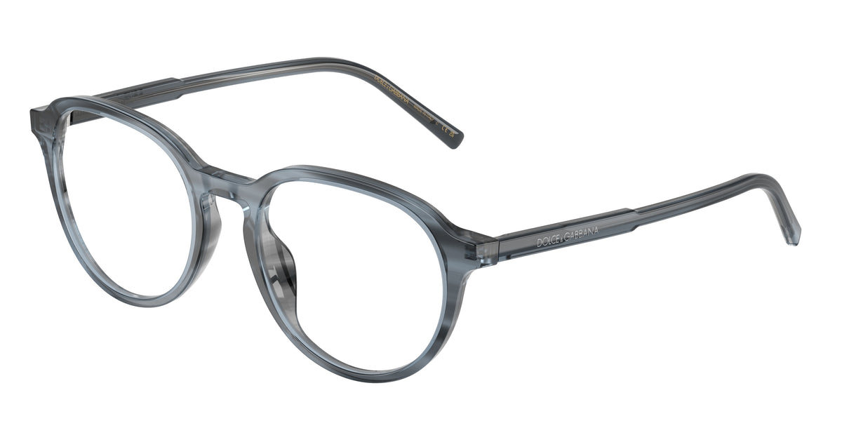 Dolce&Gabbana DG3444 Blue On Striped Blue Eyeglasses