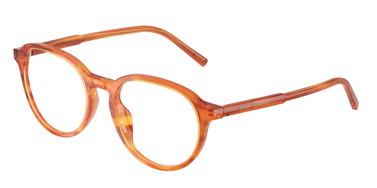 Dolce&Gabbana DG3444 Camel On Striped Ginger Eyeglasses