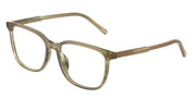 Dolce&Gabbana DG3445 Green On Striped Green Eyeglasses