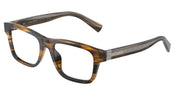 Dolce&Gabbana DG3446 Striped Brown Eyeglasses