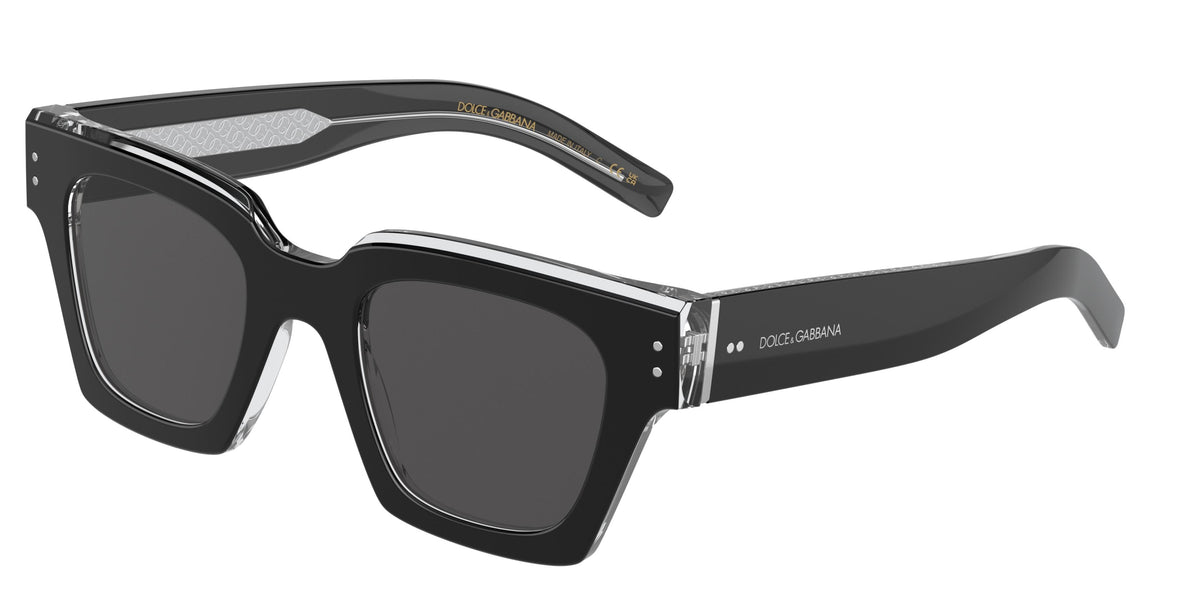 Dolce&Gabbana DG4413 Black/Crystal Sunglasses
