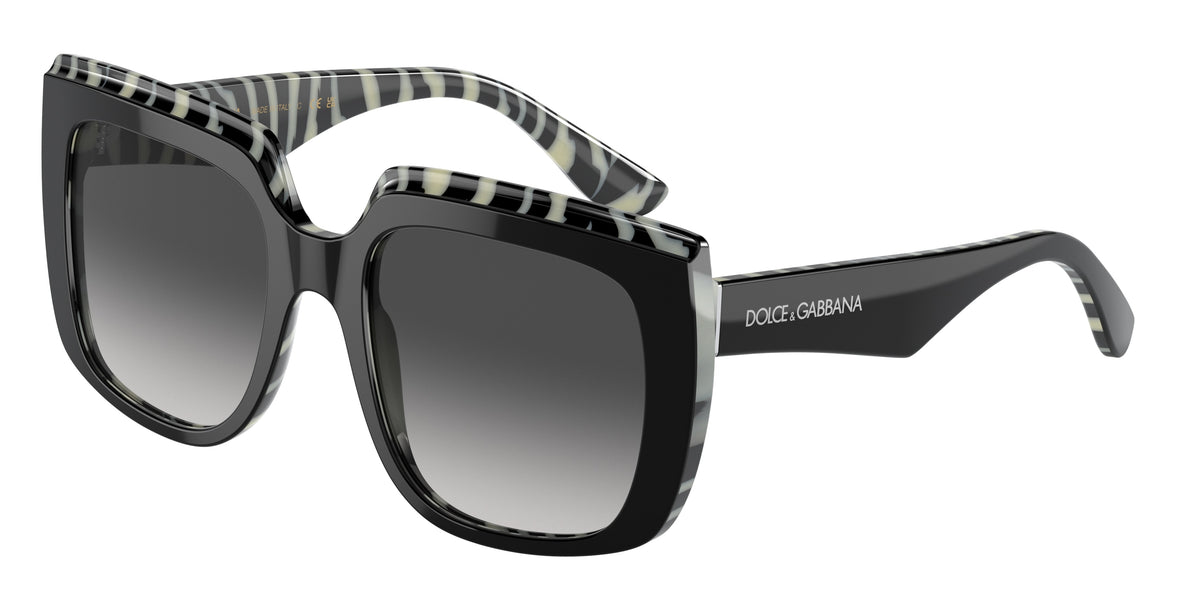 Dolce&Gabbana DG4414F Top Black On Zebra Sunglasses