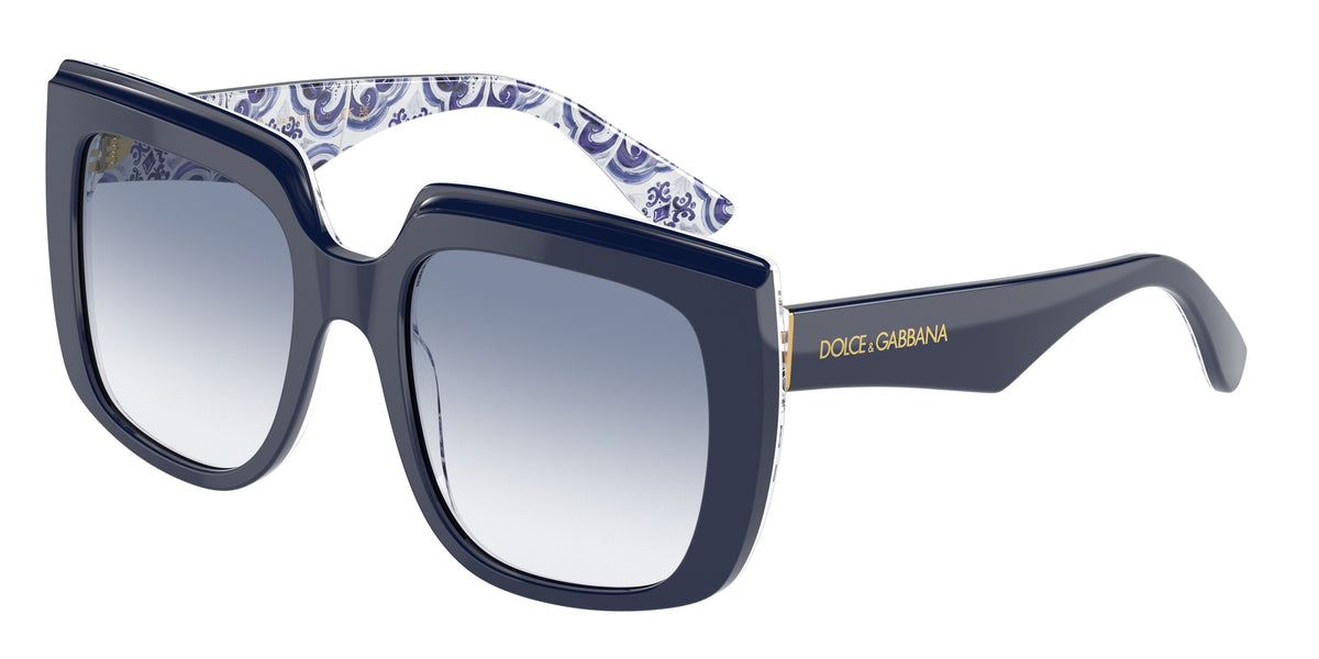 Dolce&Gabbana DG4414 Blue On Blue Maiolica Sunglasses