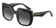Dolce&Gabbana DG4414 Black On Transparent Black Sunglasses