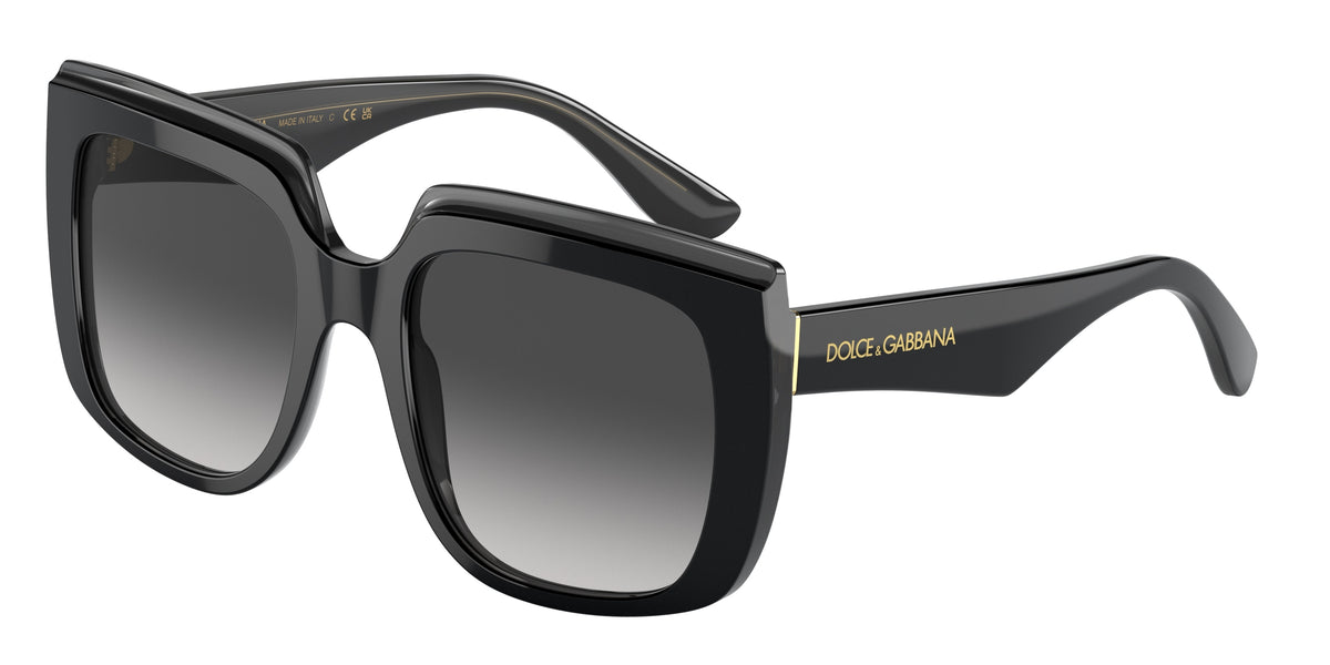 Dolce&Gabbana DG4414 Black On Transparent Black Sunglasses