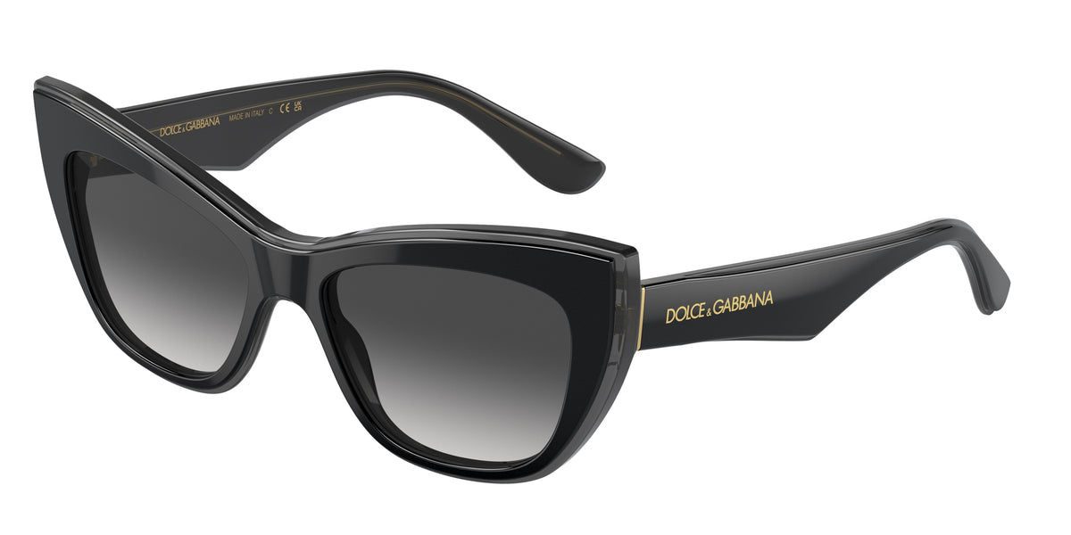 Dolce&Gabbana DG4417 Black/Transparent Grey Sunglasses