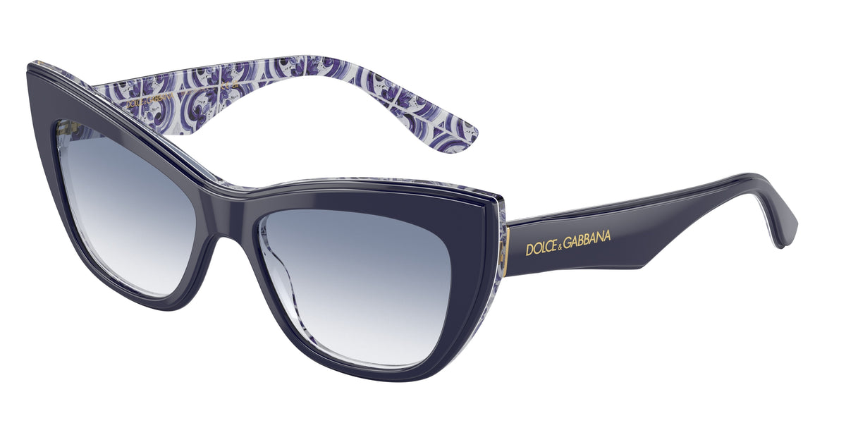 Dolce&Gabbana DG4417 Blue On Blue Maiolica Sunglasses