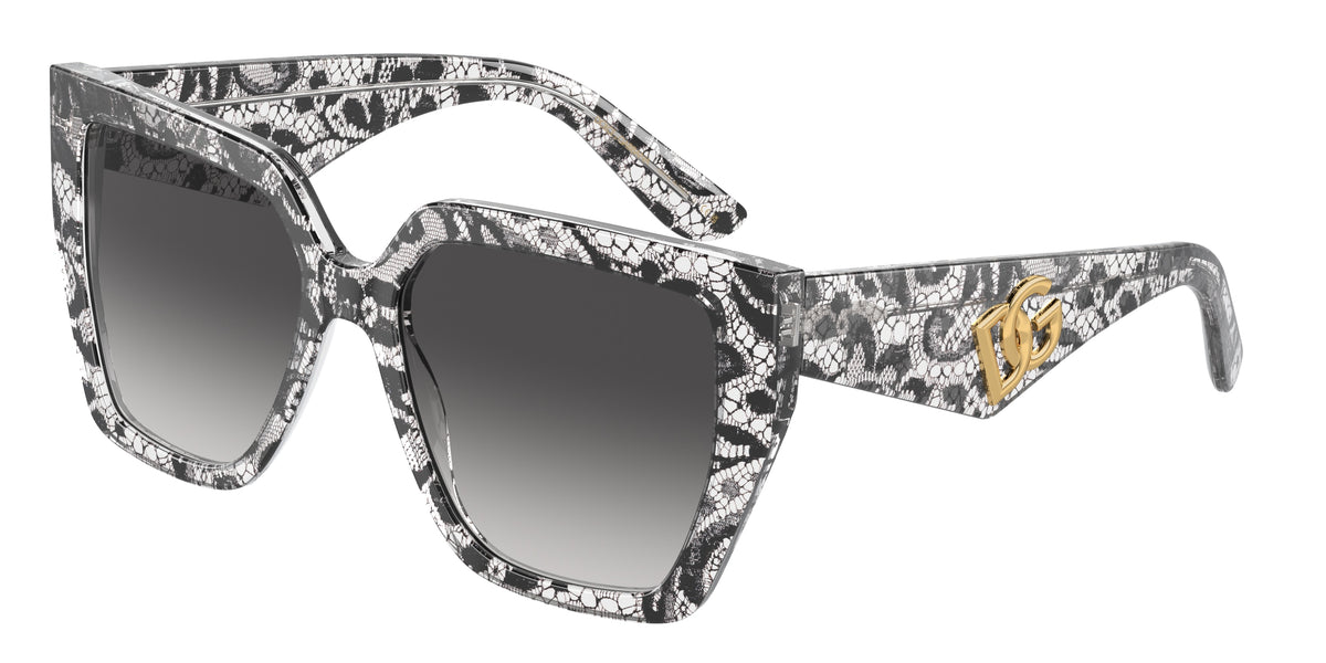Dolce&Gabbana DG4438 Black Lace Sunglasses