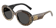 Dolce&Gabbana DG4448 Top Leo On Black Sunglasses