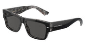 Dolce&Gabbana DG4451 Black On Grey Havana Sunglasses