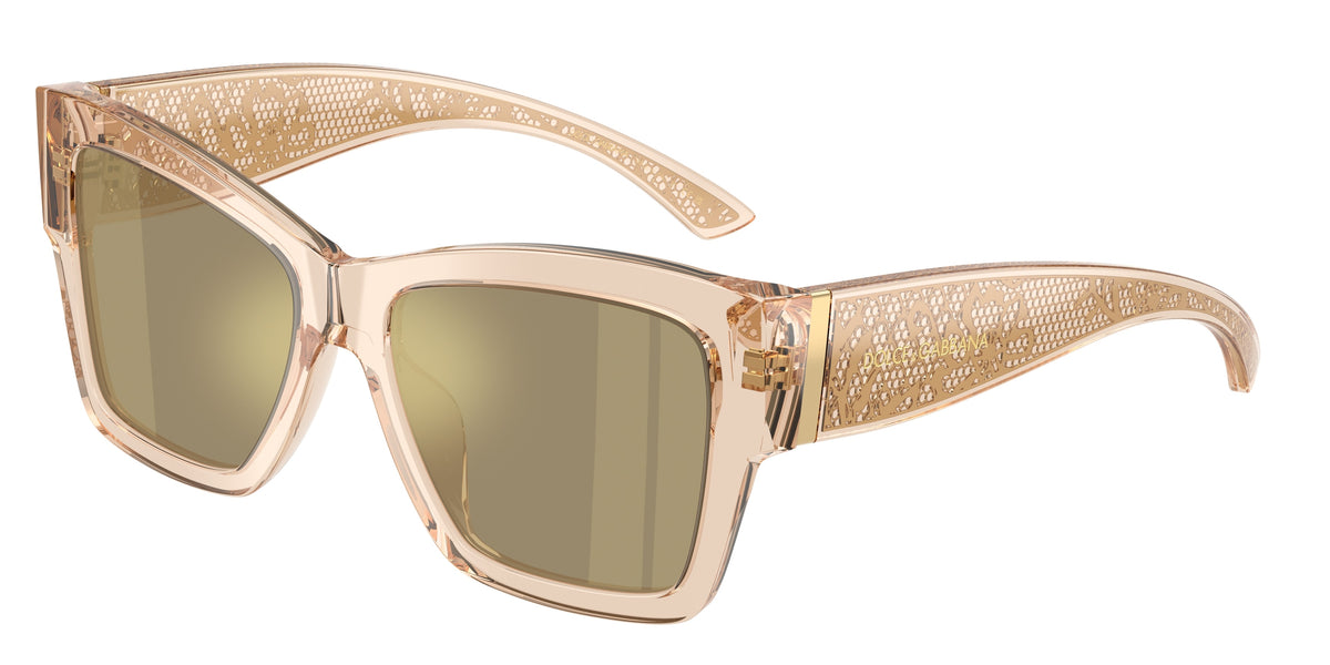 Dolce&Gabbana DG4493 Transparent Camel Sunglasses