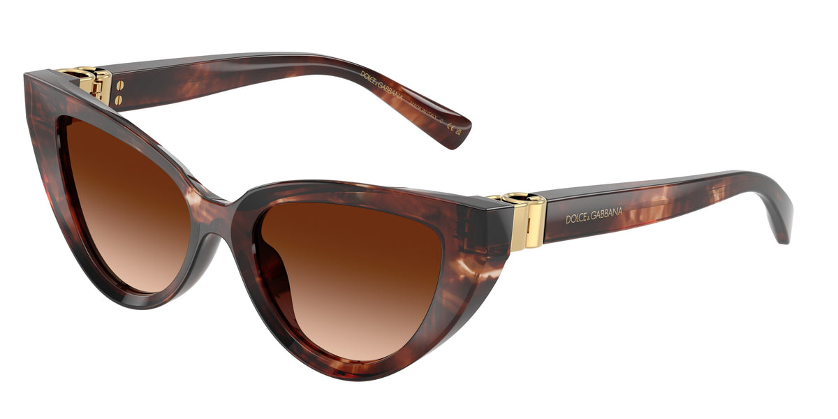 Dolce&Gabbana DG4497 Dark Red Havana Sunglasses