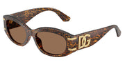 Dolce&Gabbana DG4502 Leo Transparent Sunglasses