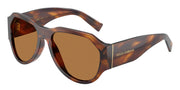 Dolce&Gabbana DG4504 Striped Brown Sunglasses