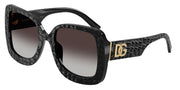 Dolce&Gabbana DG4513 Black Texture Cocco Sunglasses
