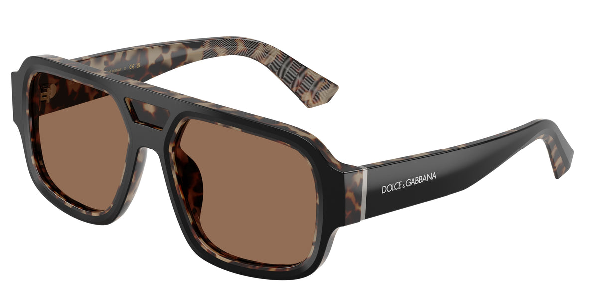 Dolce&Gabbana DG4516 Black On Red Havana Sunglasses