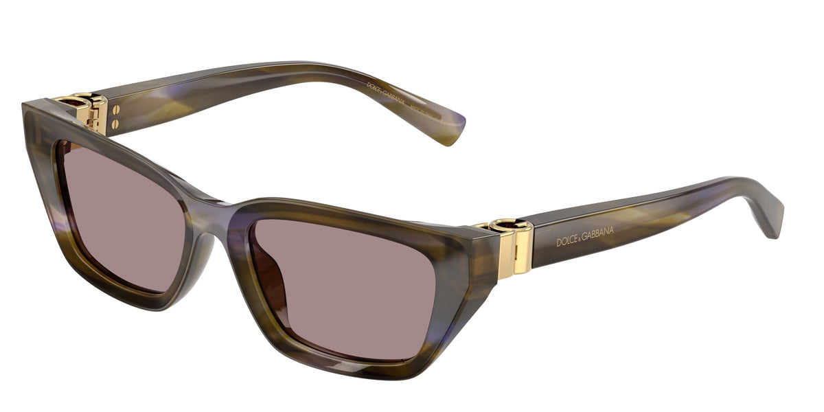 Dolce&Gabbana DG4532 Striped Olive Sunglasses