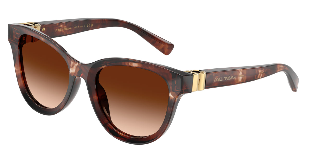 Dolce&Gabbana DG4533 Dark Red Havana Sunglasses