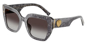 Dolce&Gabbana DG4538 Print Black Lace Sunglasses