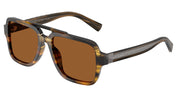 Dolce&Gabbana DG4544 Striped Brown Sunglasses