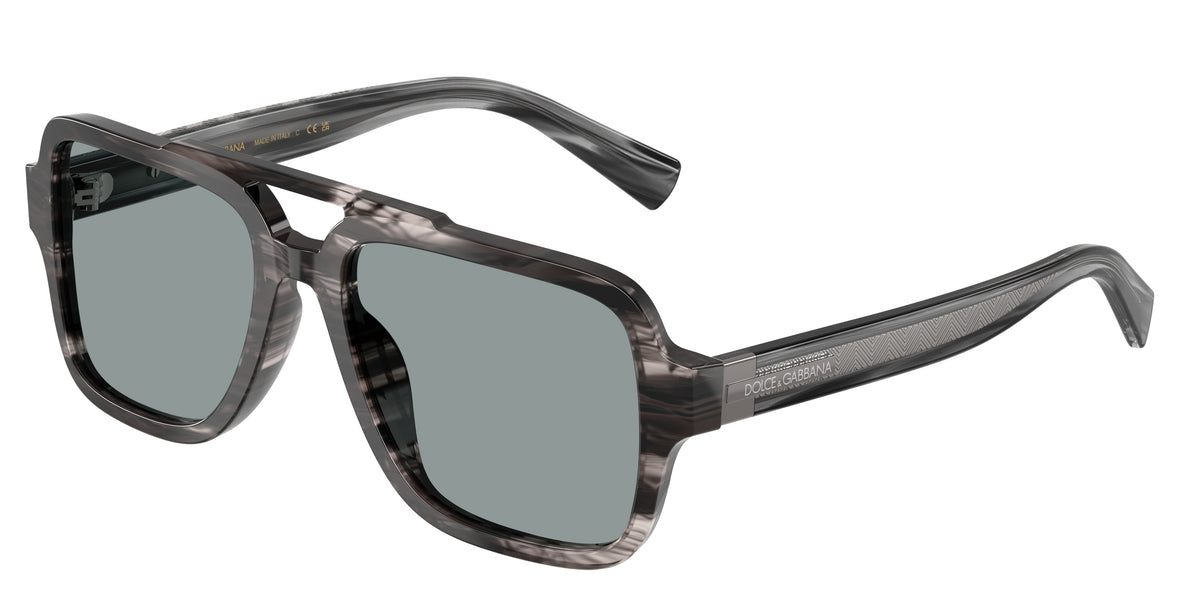 Dolce&Gabbana DG4544 Striped Grey Sunglasses