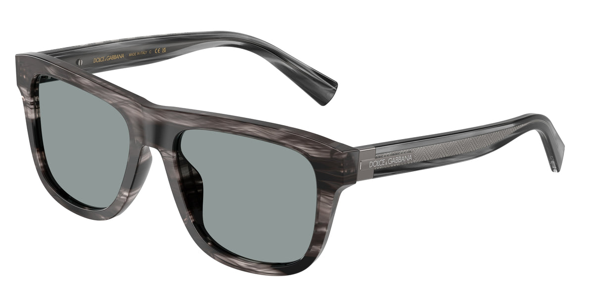 Dolce&Gabbana DG4545 Striped Grey Sunglasses
