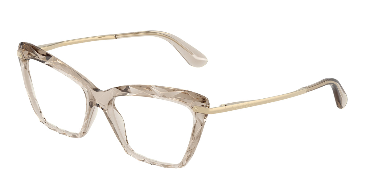 Dolce&Gabbana DG5025 Transparent Camel Eyeglasses