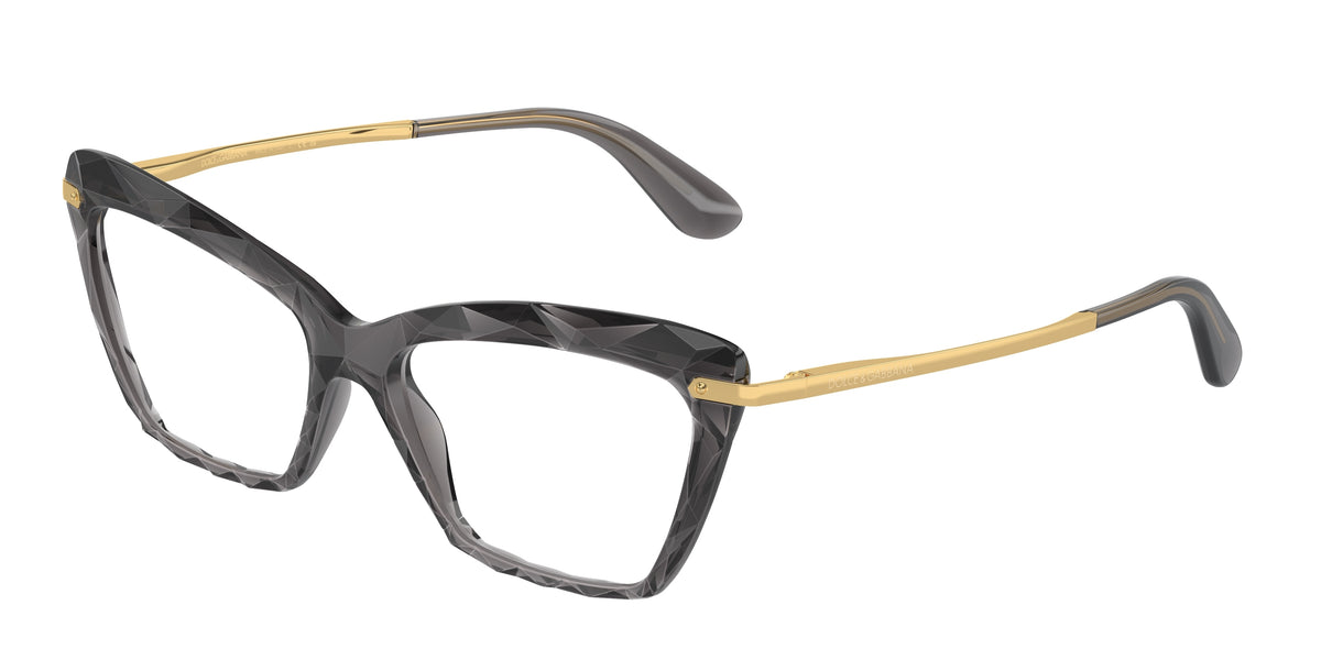 Dolce&Gabbana DG5025 Transparent Grey Eyeglasses