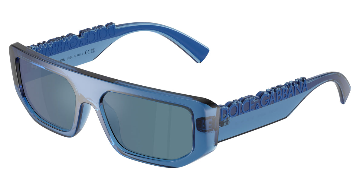 Dolce&Gabbana DG6203 Transparent Blue Sunglasses