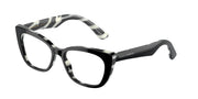 Dolce&Gabbana DX3357 Black On Zebra Eyeglasses Kids
