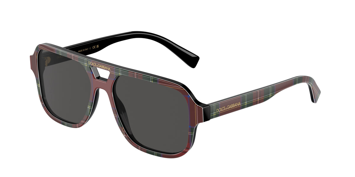 Dolce&Gabbana DX4003 Red Tartan Sunglasses Kids