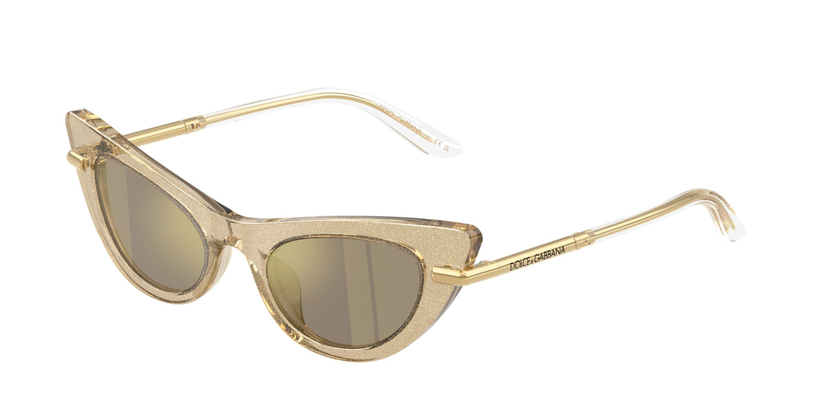 Dolce&Gabbana DX4008 Glitter Gold Sunglasses Kids