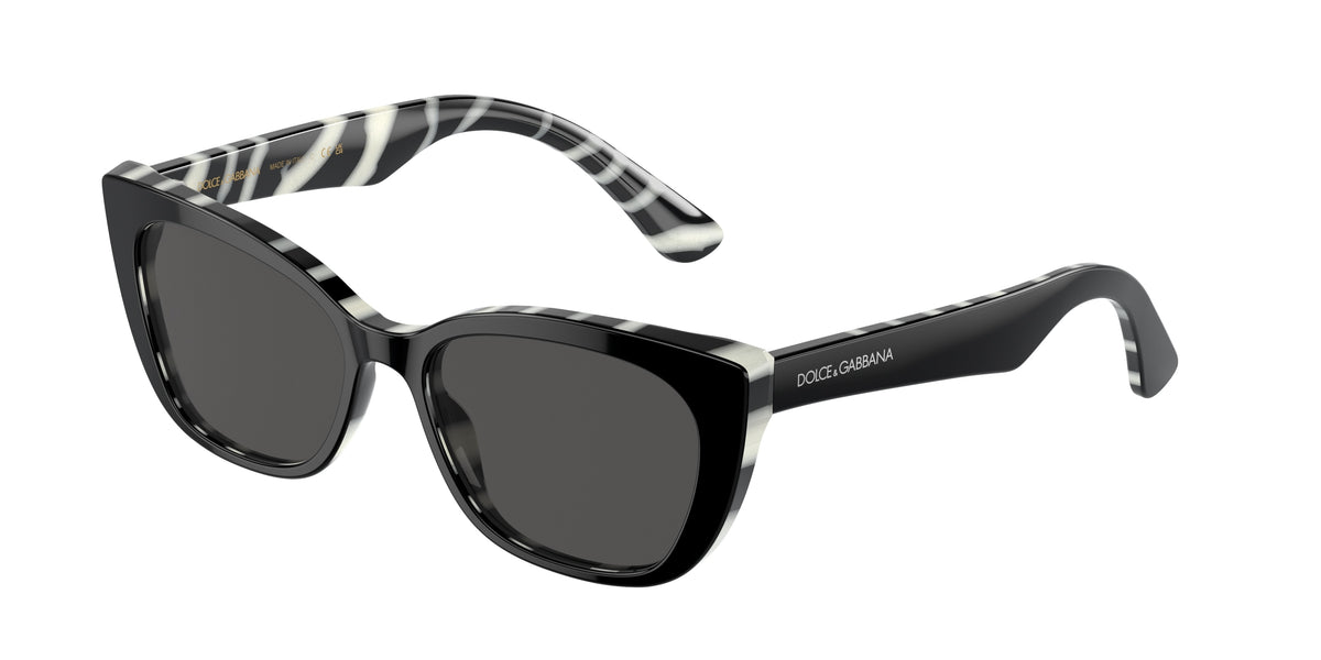 Dolce&Gabbana DX4427 Black On Zebra Sunglasses Kids