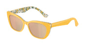 Dolce&Gabbana DX4427 Yellow On Yellow Roses Sunglasses Kids
