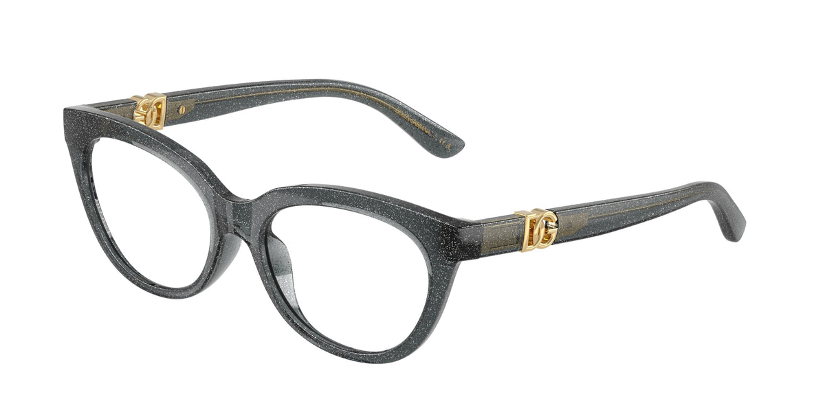 Dolce&Gabbana DX5005U Glitter Black Eyeglasses Kids