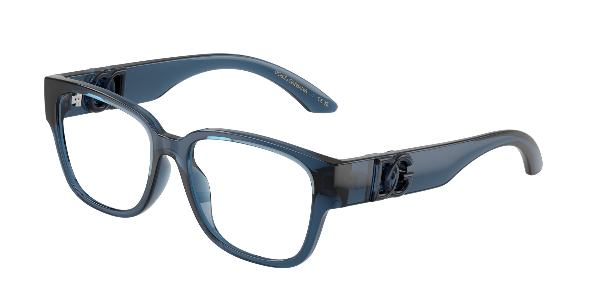 Dolce&Gabbana DX5006 Transparent Blue Eyeglasses Kids