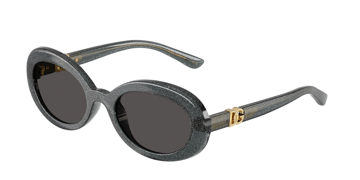 Dolce&Gabbana DX6007U Glitter Black Sunglasses Kids