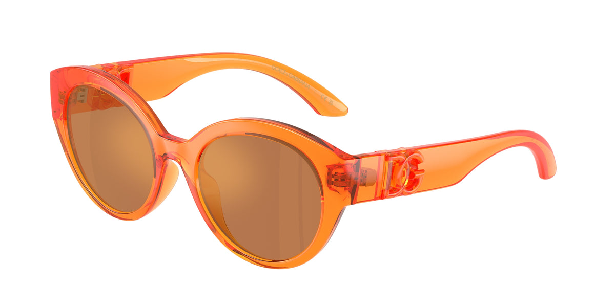 Dolce&Gabbana DX6010 Transparent Orange Sunglasses Kids