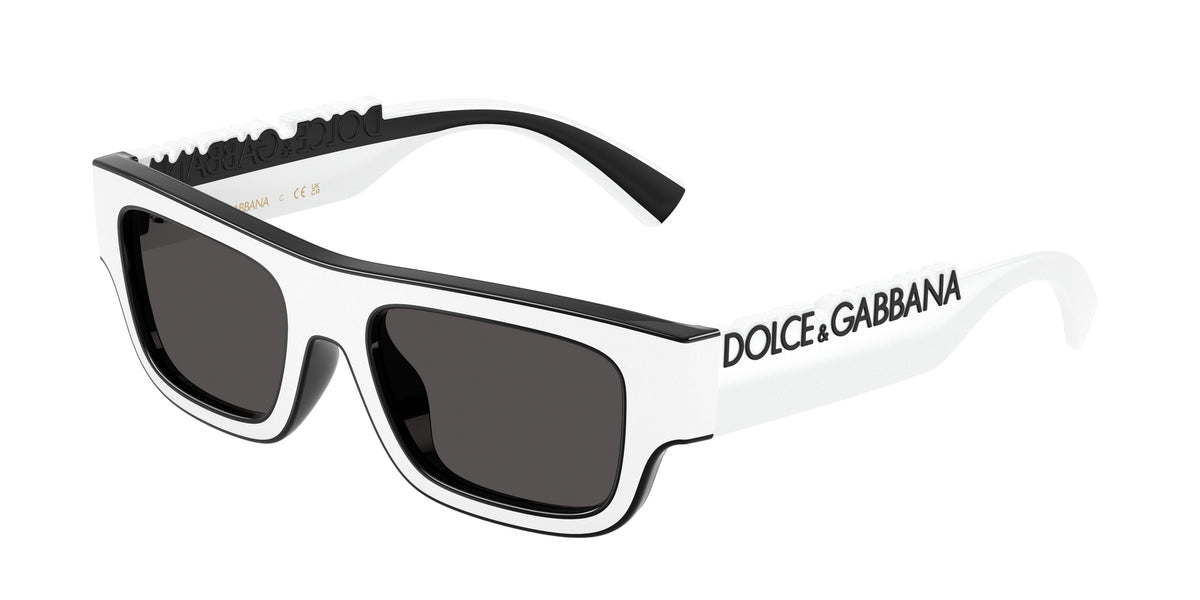 Dolce&Gabbana DX6011 White/Black Sunglasses Kids