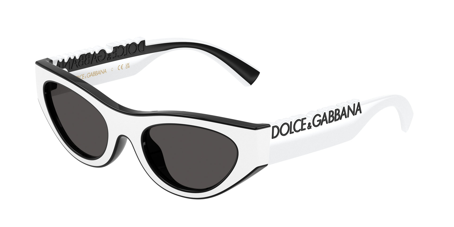 Dolce&Gabbana DX6012 White/Black Sunglasses Kids