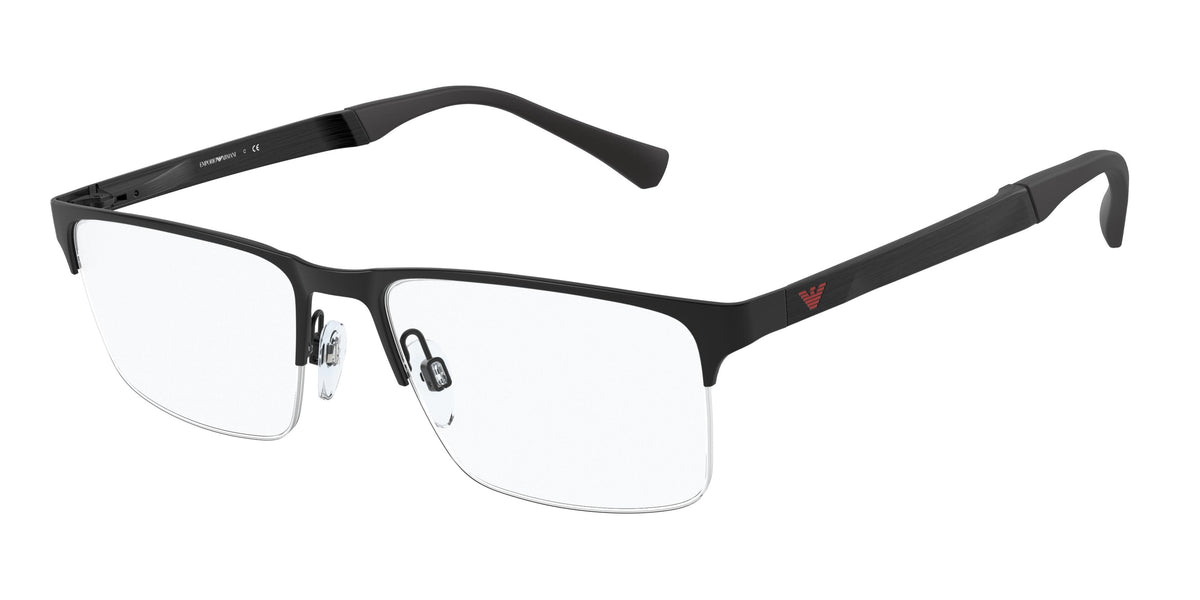 Emporio Armani EA1110D Rubber Black Eyeglasses